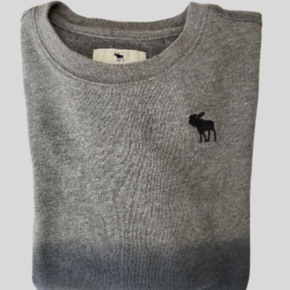Abercrombie Kids Blue Grey Ombré Sweatshirt Size 15/16 - Picture 6 of 6